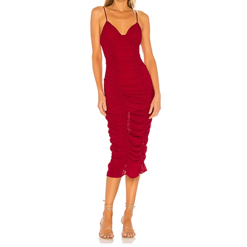 Brand new red dress never worn from Revolve